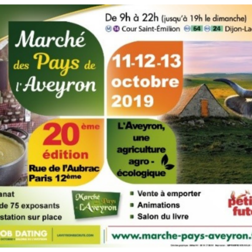 20e édition du marché des pays de l'Aveyron
